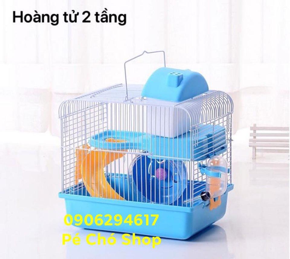 [HCM]Lồng hamster Hoàng Tử Bé size LỚN d26-r205-c29cm .
