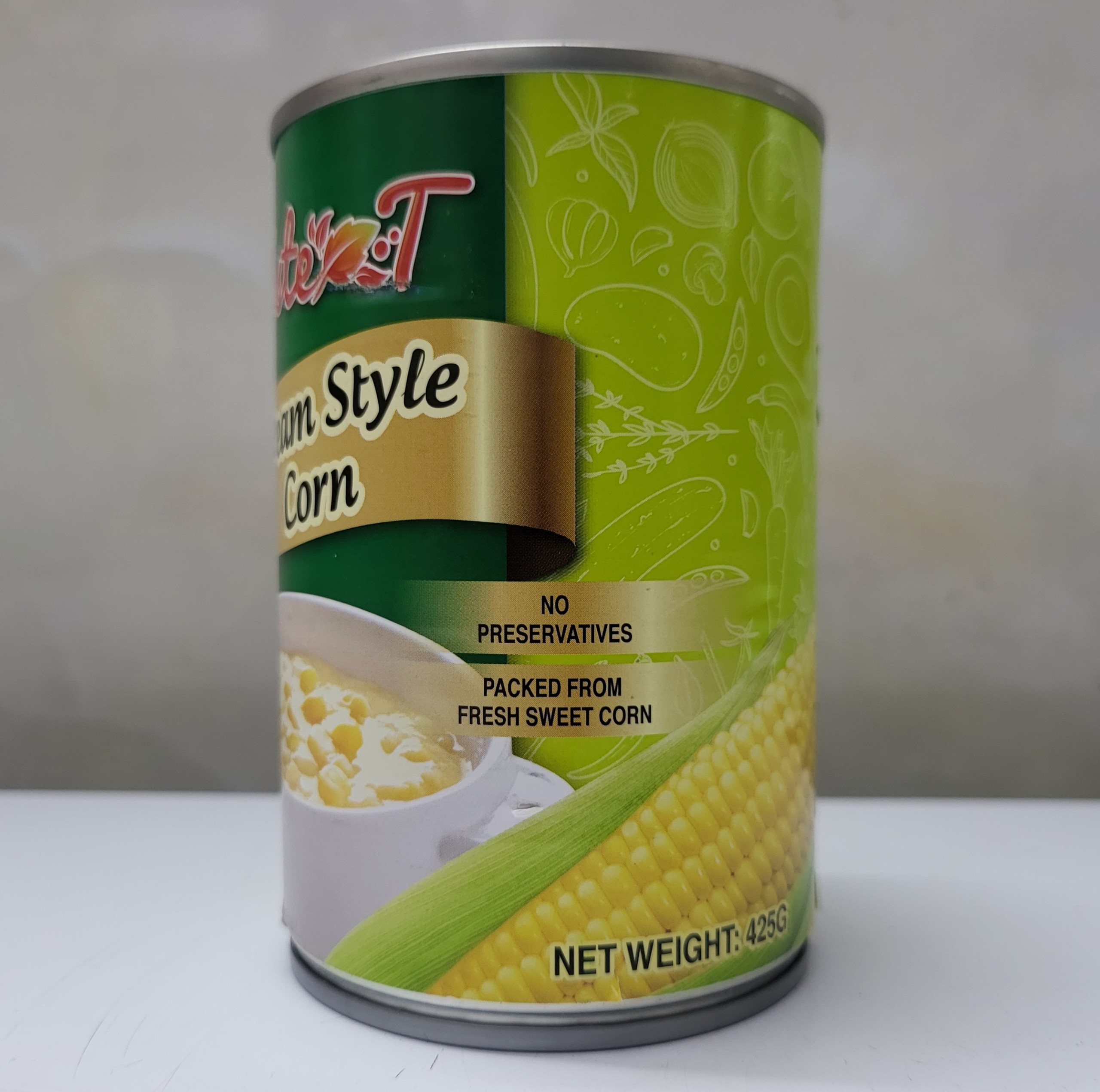 [Hộp 425g] BẮP KEM [Thailand] TASTE-T Cream Style Corn (halal) (pkg)