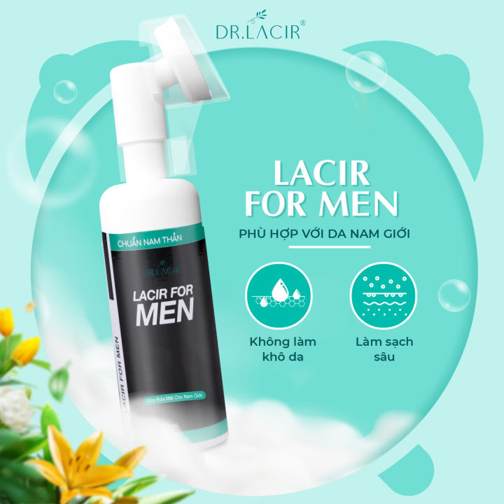 Sữa rửa mặt cho nam Dr.Lacir for men 150ml