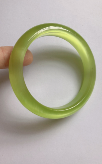 [HCM]Vòng tay đá mắt mèo nguyên khối cực đẹp đủ ni