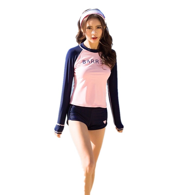 Bikini đồ bơi tay dài hàn quốc ( kèm hình thật   feedback)
