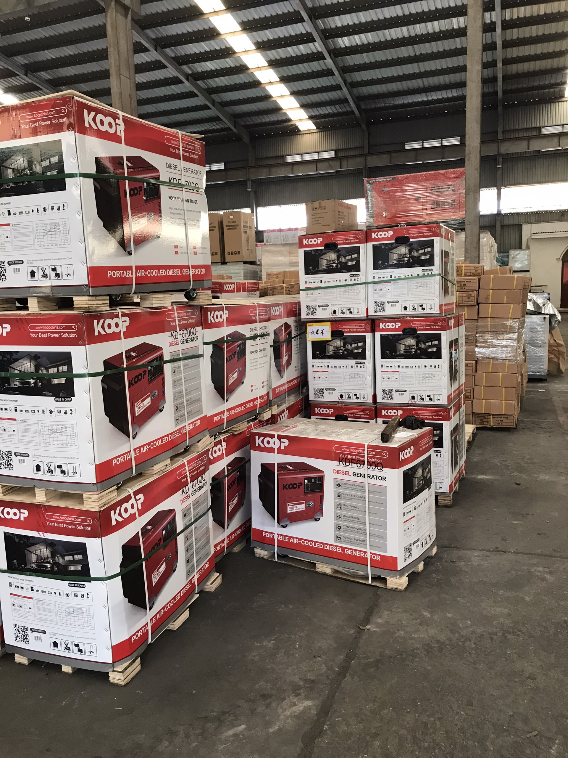 Máy Phát Hàn Chạy Dầu 2kVA Koop KDF8500WE