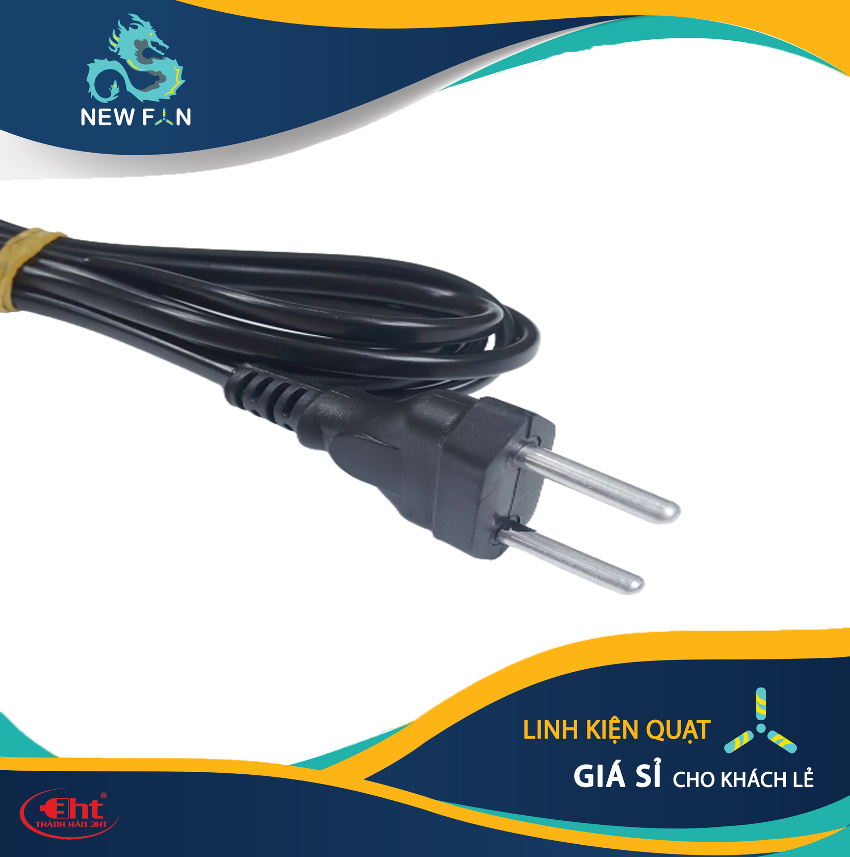 DÂY NGUỒN ĐIỆN 2 MÉT