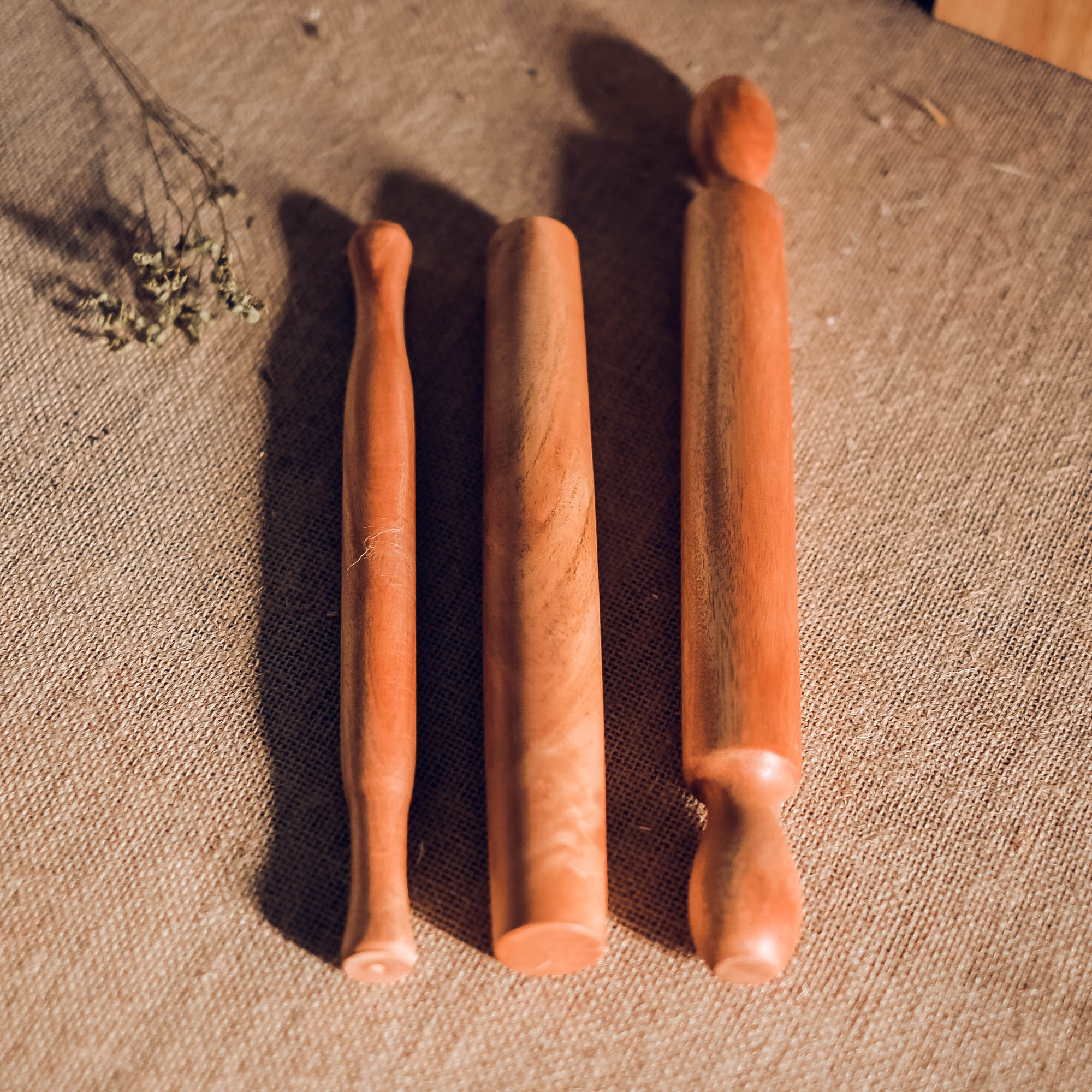 Cán Lăn bột bằng gỗ - Dụng cụ lăn bột