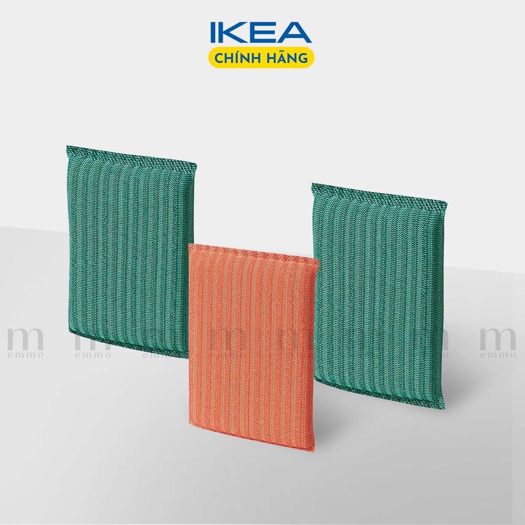 [HCM] BỘ 3 MÚT RỬA CHÉN IKEA CHÍNH HÃNG – PEPPRIG