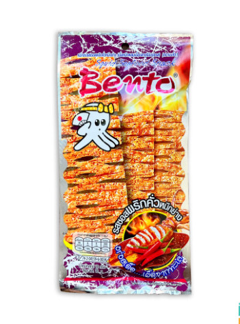 Snack Mực Bento Thái Lan đủ vị gói lớn - 18g