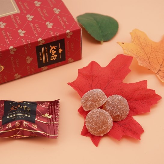 Kẹo Nhân Sâm Dẻo Great Muontain Canada 150gr/ Hộp