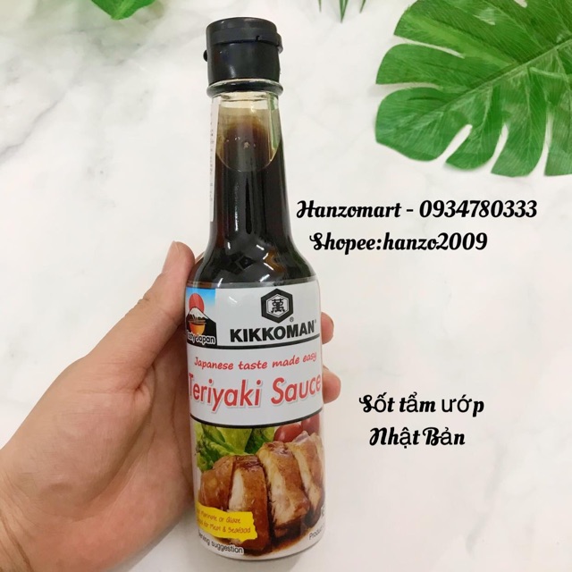 Sốt Tẩm Ướp Teriyaki Nhật Bản 150Ml