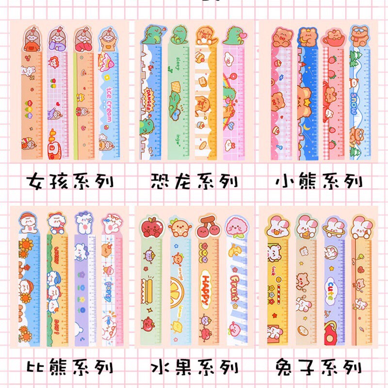 Thước kẻ nam châm mềm nhẹ siêu CUTE cho bé 🍒