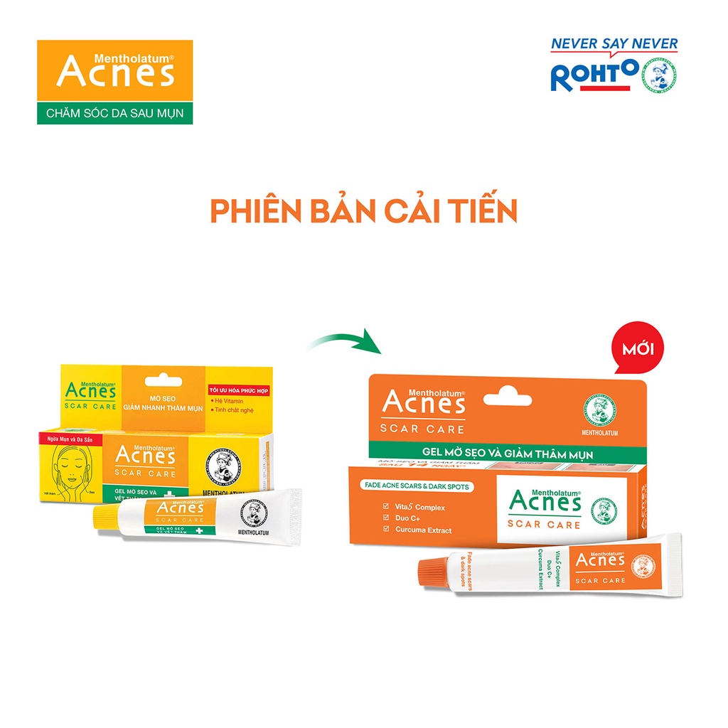 GEL MỜ SẸO VÀ VẾT THÂM ACNES SCAR CARE 12GR