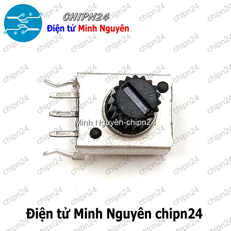 [4 con] (F173) Biến trở RV09 Ngang Trục Ngắn (1K/2K/5K/10K/20K/50K/100K RV0931 Trục 7.5MM) - [Chọn Loại] - HHH.00489