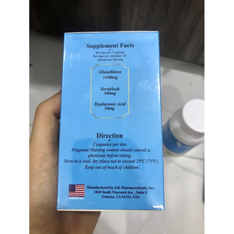 Viên uống chống nắng, trắng da Miracle