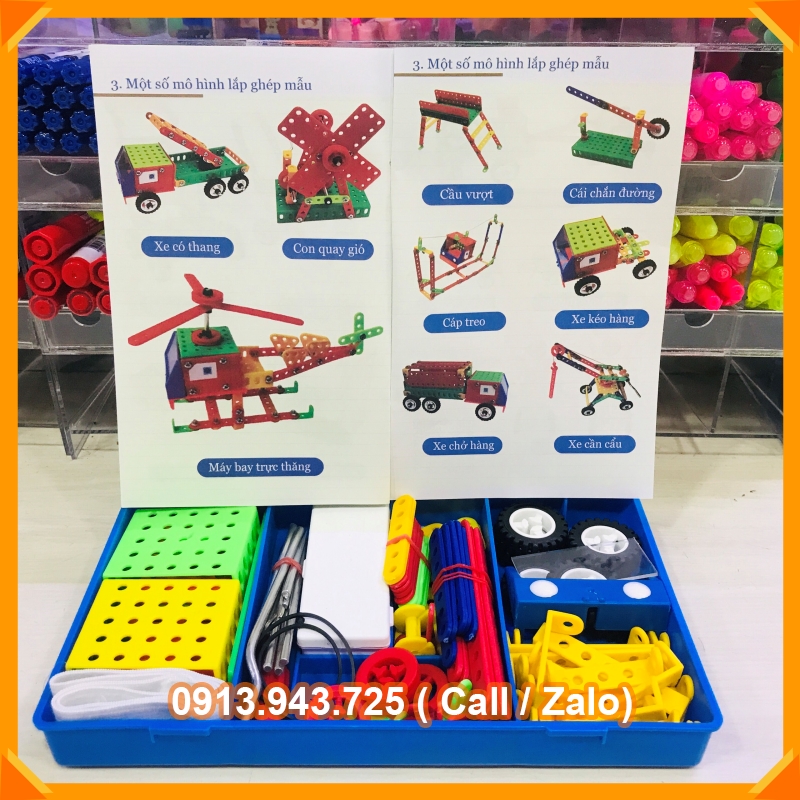 Bộ lắp ghép mô hình kĩ thuật lớp 4+5