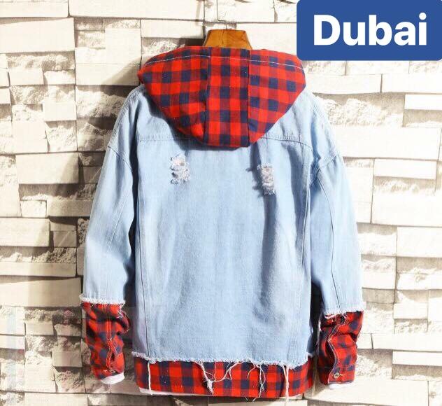 ÁO KHOÁC JEAN NAM CHẤT BÒ NÓN VẢI NỈ CAO CẤP HOT TREND NHẬT BẢN - DUBAI FASHION