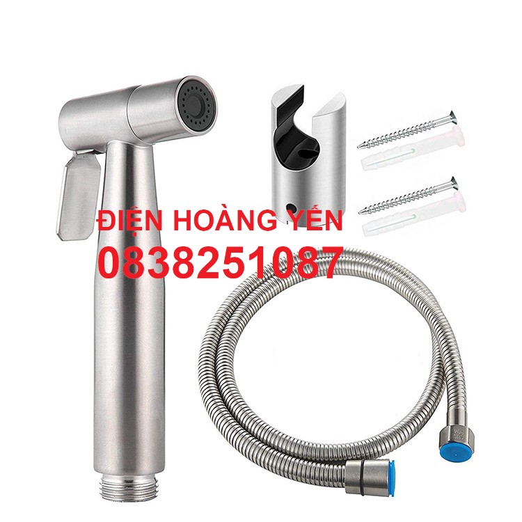 VÒI XỊT VỆ SINH INOX 304 DÂY 1M2