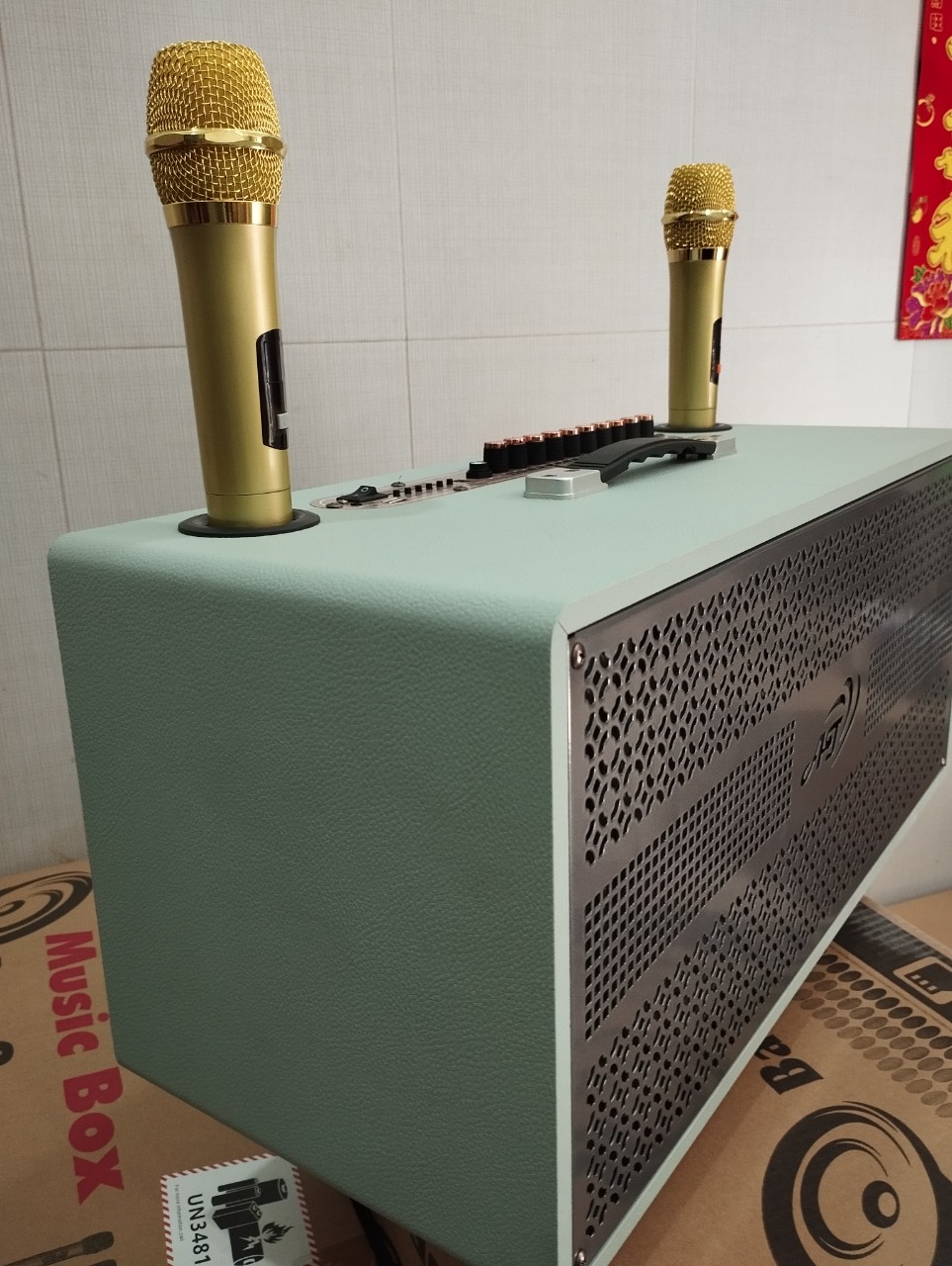 Loa At 216 tang kem 2 micro   (Tặng kèm 2 cặp pin)
