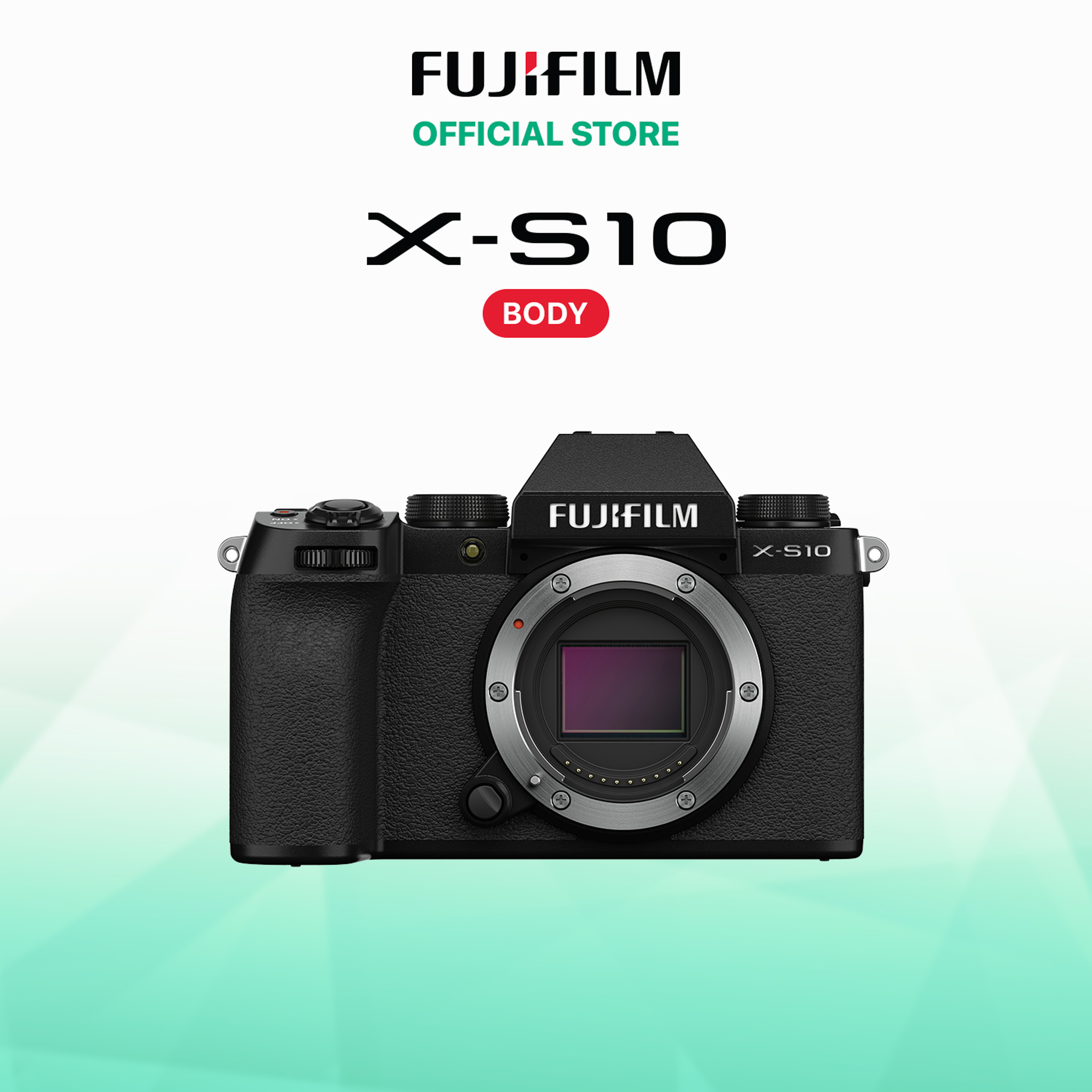 [Trả góp 0%]Máy ảnh kỹ thuật số Fujifilm X-S10 (Tặng kèm 1 Pin 126S + 1 sạc 126S)
