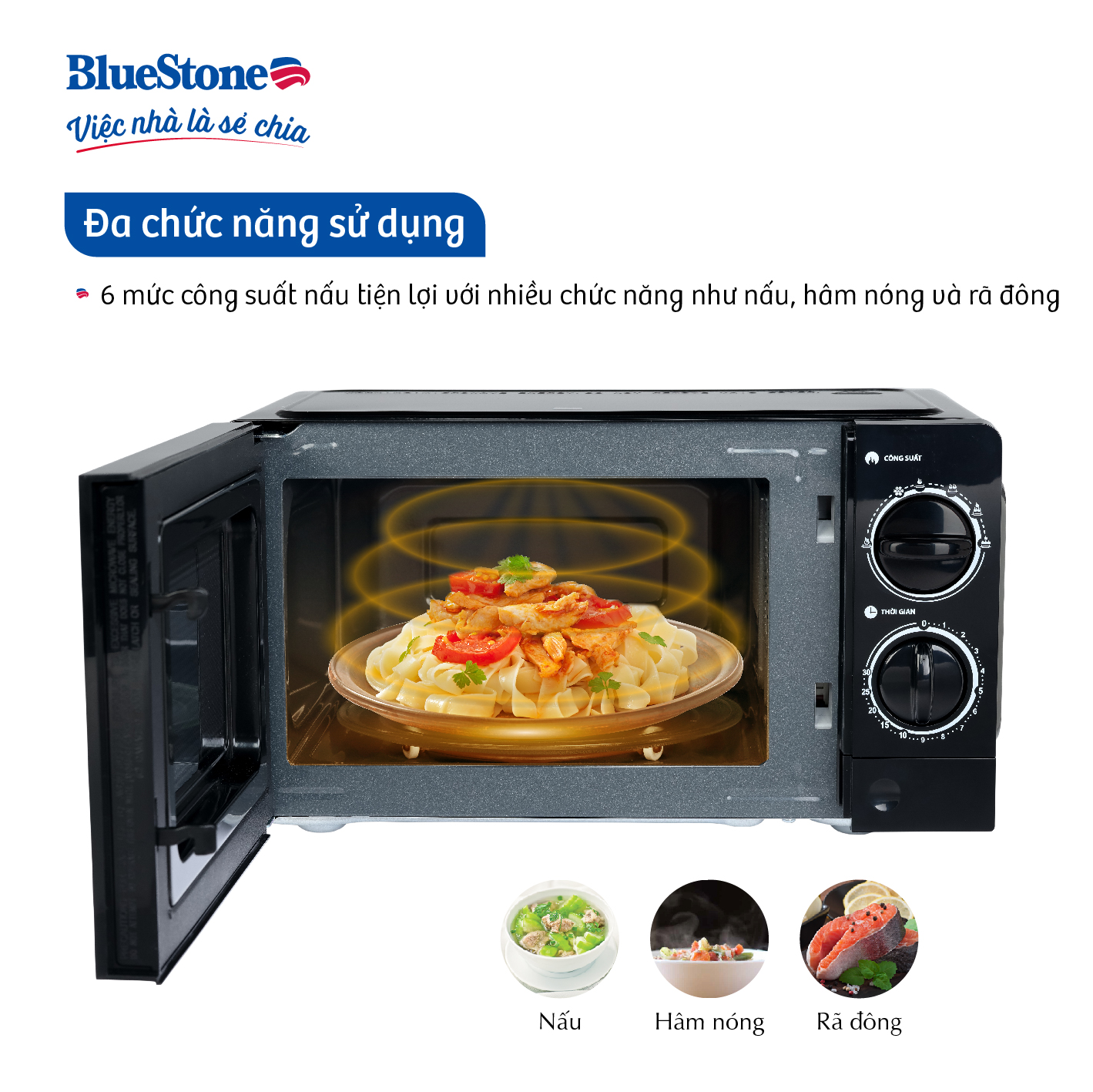 Lò vi sóng Bluestone MOB-7707