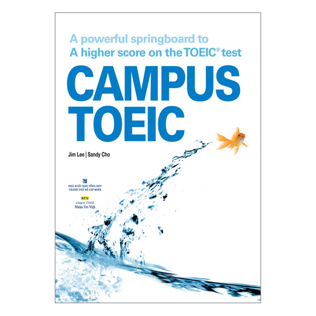NS Minh Tâm - Sách - Campus Toeic - Kèm CD MP3 (Tái Bản)
