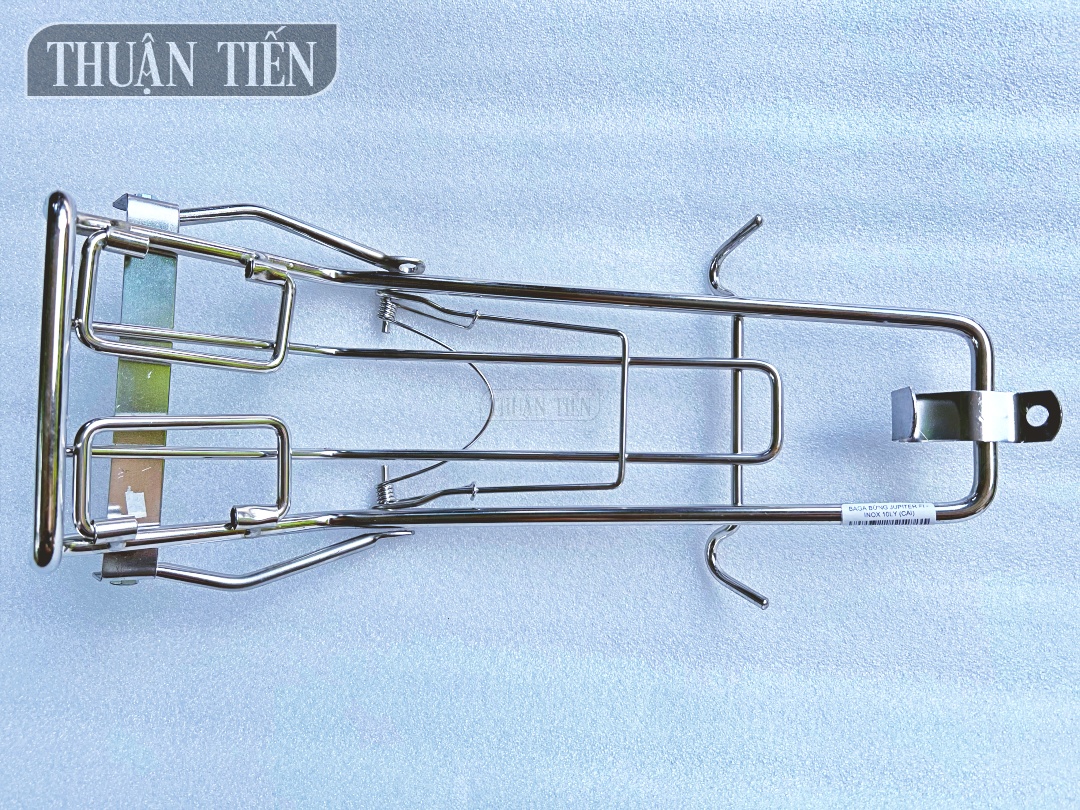 BAGA XẾP 10LY JUPITER FI INOX, HÀNG DÀY KHÔNG SÉT CHẮC CHẮN CHO XE BẠN