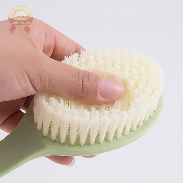 Brush Back foaming long handle grip tools scrub back when the bath by foaming cotton soft commercial