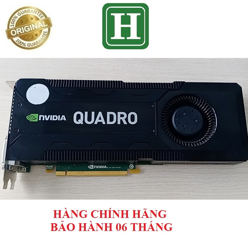 HCMTrả góp 0%Card màn hình Nvidia Quadro K5000 4GB GDDR5 256bit hàng chính