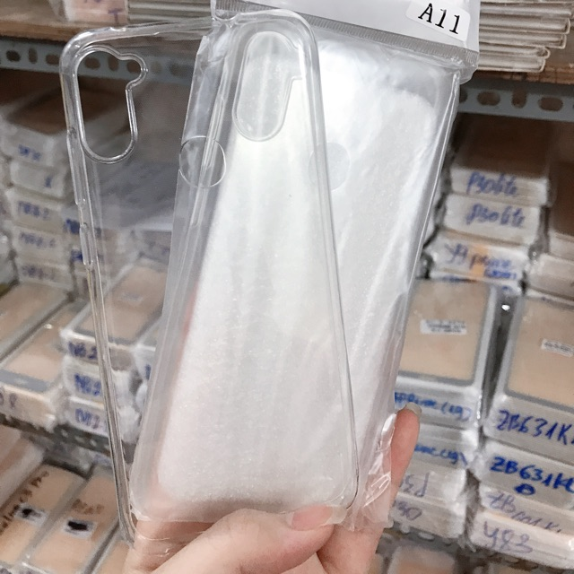 Ốp lưng Silicon TPU mềm trong suốt dành cho Samsung Galaxy A11