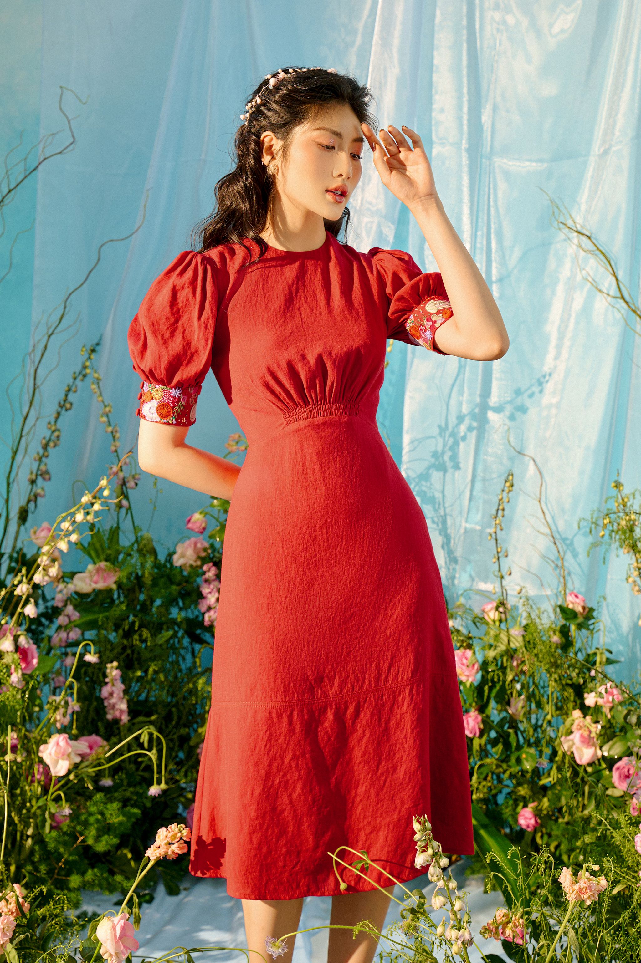 OLV - Đầm Alymer Embro Dress