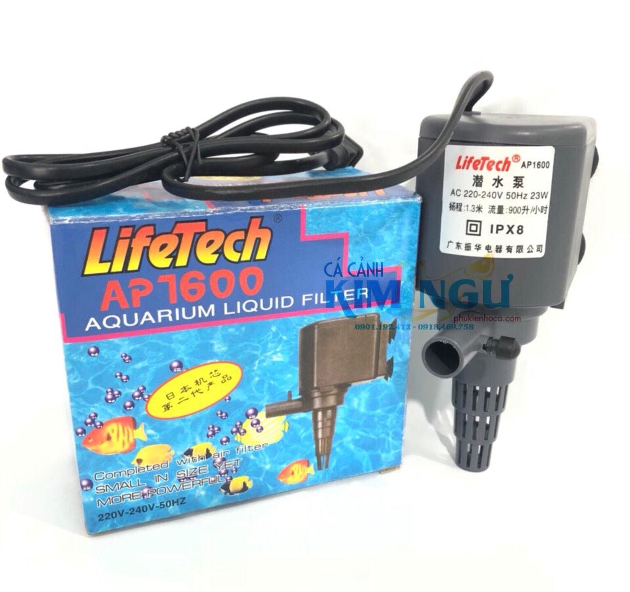Máy bơm nước hồ cá lifetech ap 1600 ap1600