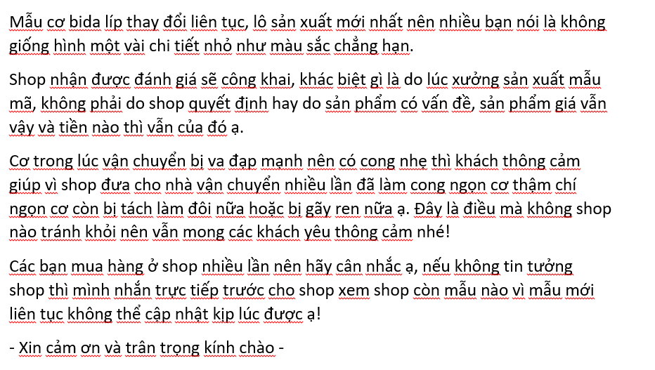 CƠ BIDA LÍP CLB 355K/C (ĐỢT T11-2022)