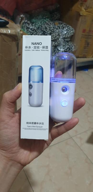MÁY PHUN SƯƠNG MINI CẦM TAY NANO TẠO ĐỘ ẨM CHO MẶT