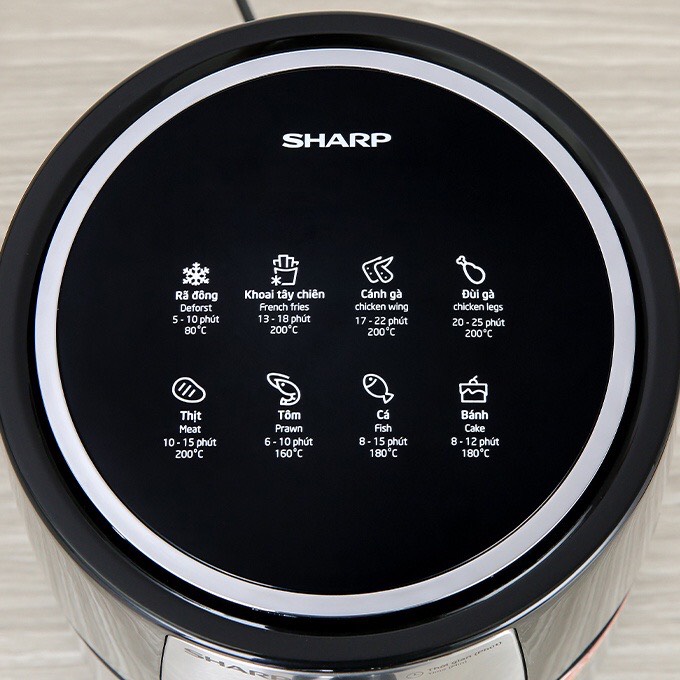 Nồi chiên không dầu Sharp KF-AF42MV-ST 4.2 lít