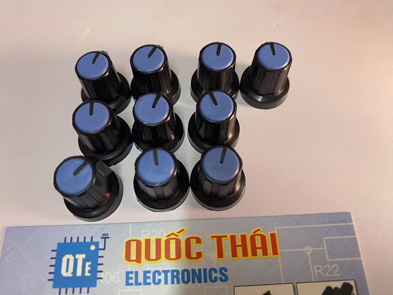 Combo 10 núm volume màu xanh chặt góc