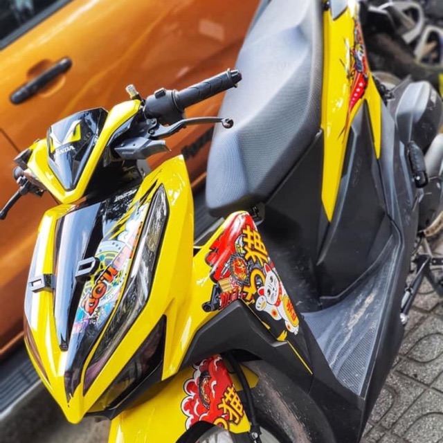 Tem rời Vario mèo thần tài racing|mẫu mã đa dạng|chi tiết sắc nét|nhận làm Tem rời theo yêu cầu, cam kết hàng đúng với hình mô tả