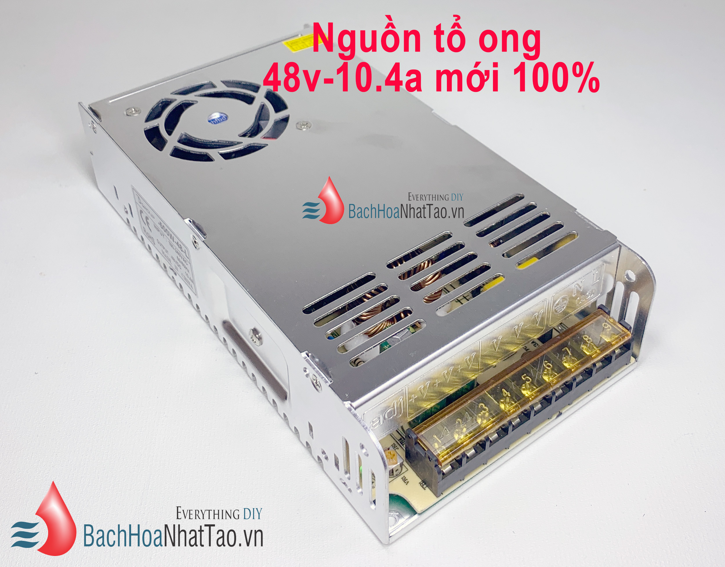 Nguồn tổ ong 48V 10A S500W mới 100%