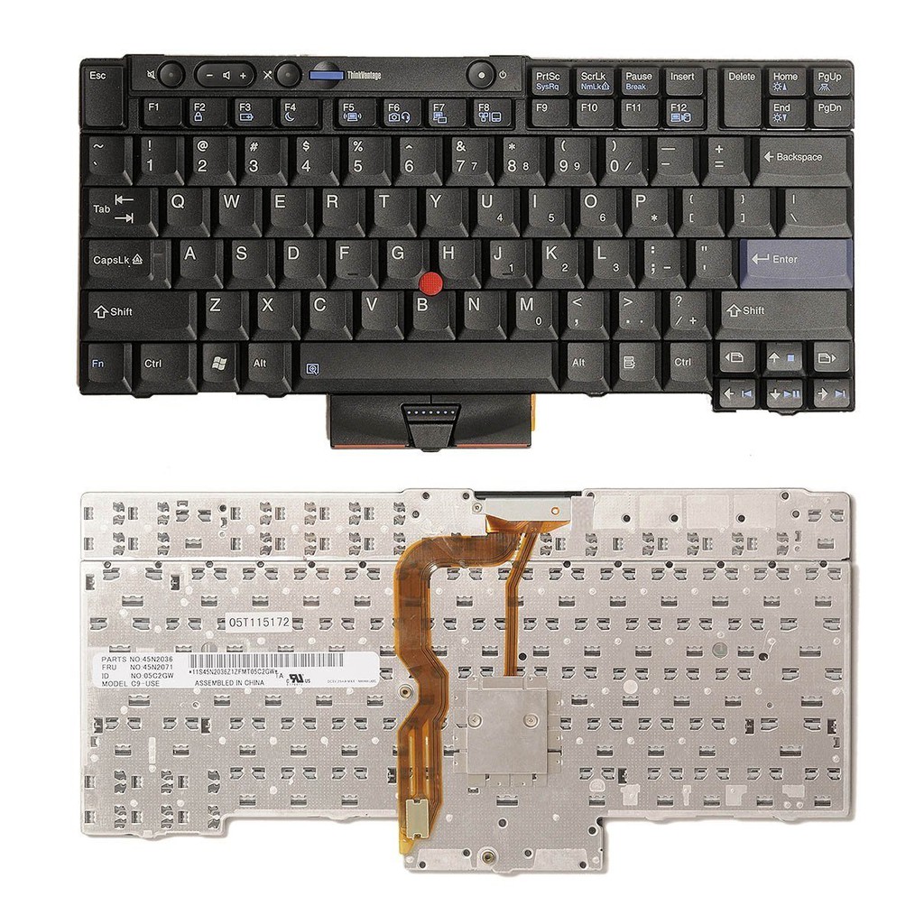 Bàn phím laptop lenovo thinkpad w510 w520
