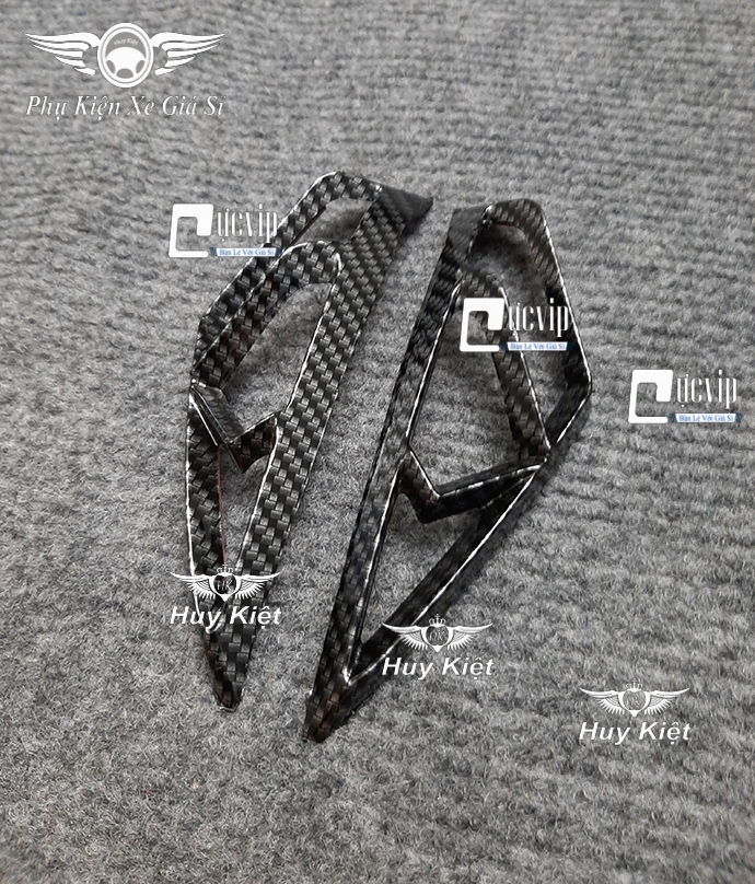Ốp đèn sương mù carbon cho xe nvx ms1615
