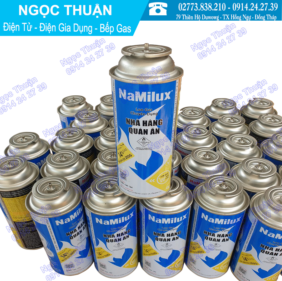Vỏ bình Namilux ( không có gas )