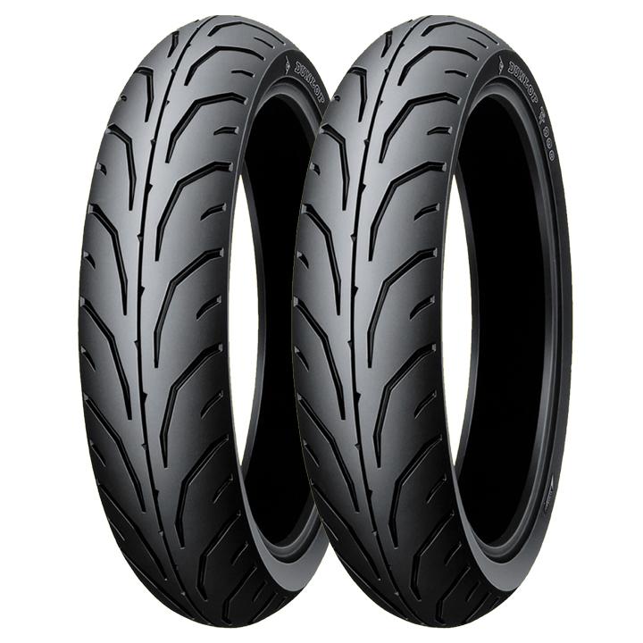 Thay cặp lốp (vỏ) trước 2.25-17 TT + sau 2.50-17 TT Dunlop TT900 chính hãng cho xe Honda Dream, Wave nhỏ, Yamaha Sirius - Combo 02 lốp (vỏ)