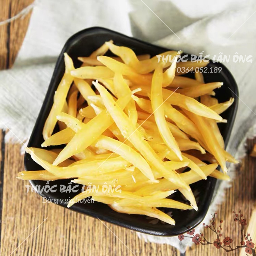 Thiên môn đông 100g, thiên môn khô, dẻo, thơm - Lãn Ông