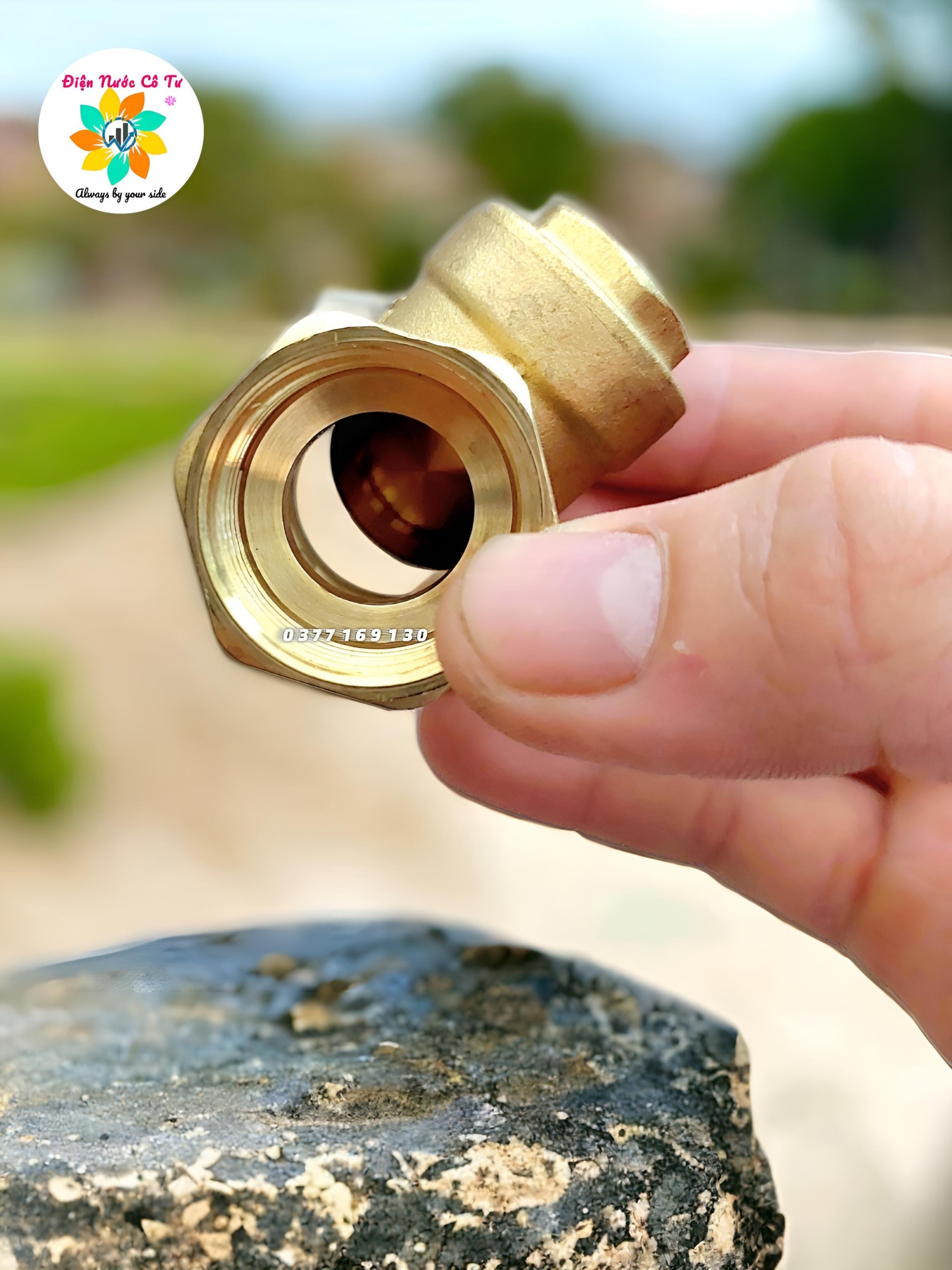 Van 1 Chiều Đồng Lá Lật DN15 DN20 DN25 Minh Hòa