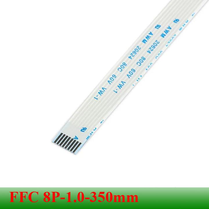 Cable FFC 1.0mm 8 pin dài 350mm AWM 20264