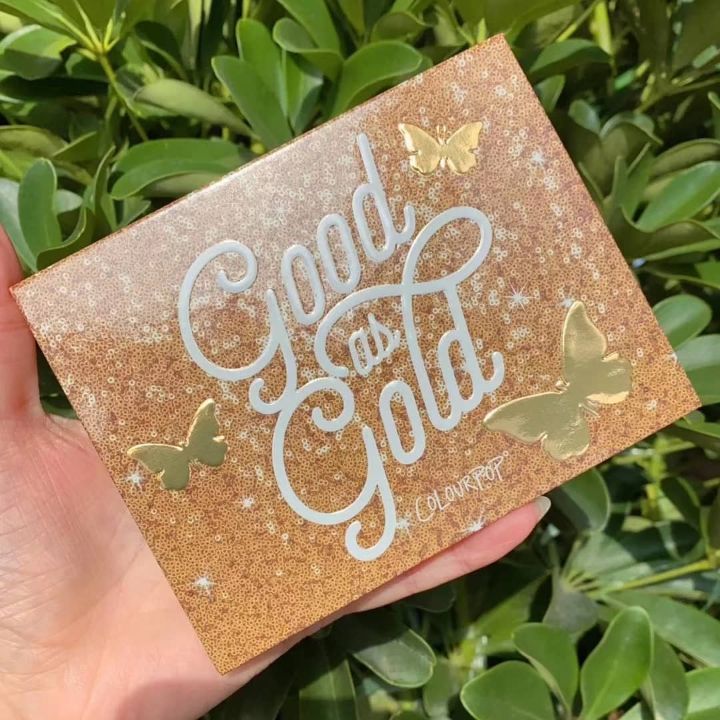Bảng màu mắt Colourpop Good as Gold 12 ô