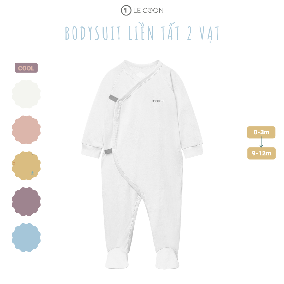 LE COON | Bodysuit Liền Tất 2 Vạt | COOL