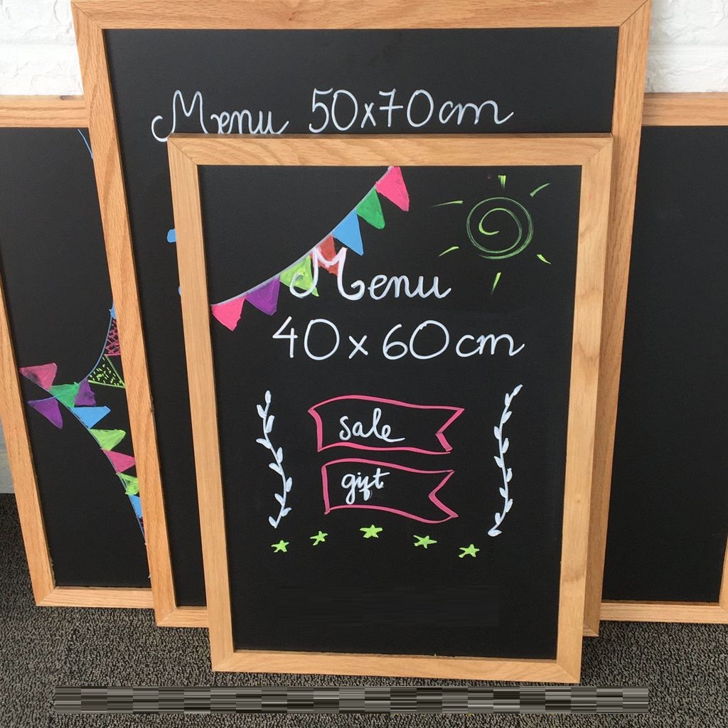 Bảng menu gỗ không kèm chân