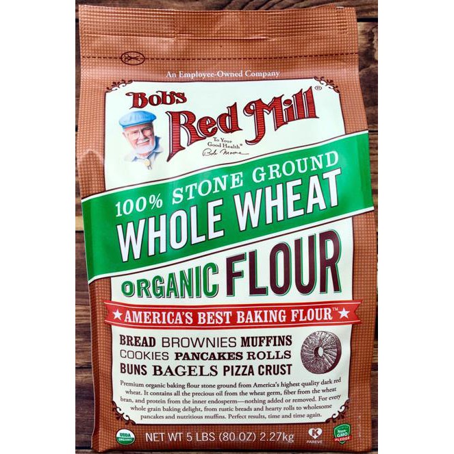 Bột Mì Nguyên Cám Hữu Cơ ( Organic Whole Wheat ) - 2.27kg