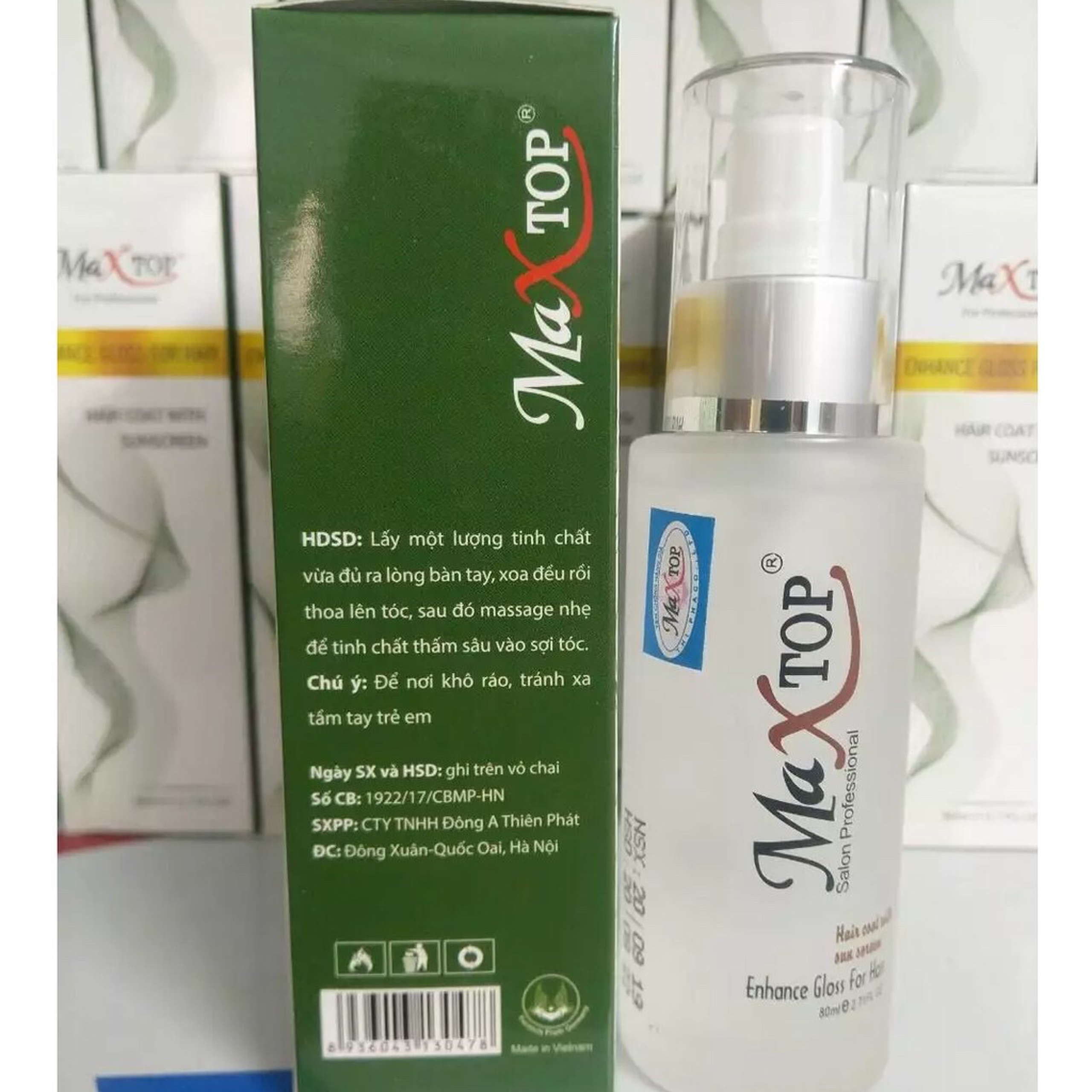 [HCM]Tinh dầu dưỡng tóc Maxtop 80ml
