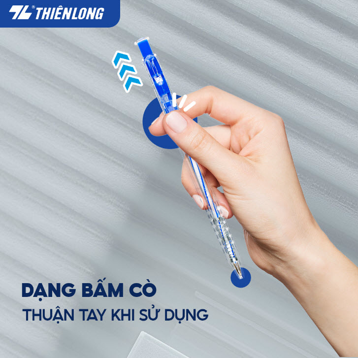 Hộp bút bi Thiên Long TL-027 (20 cây)
