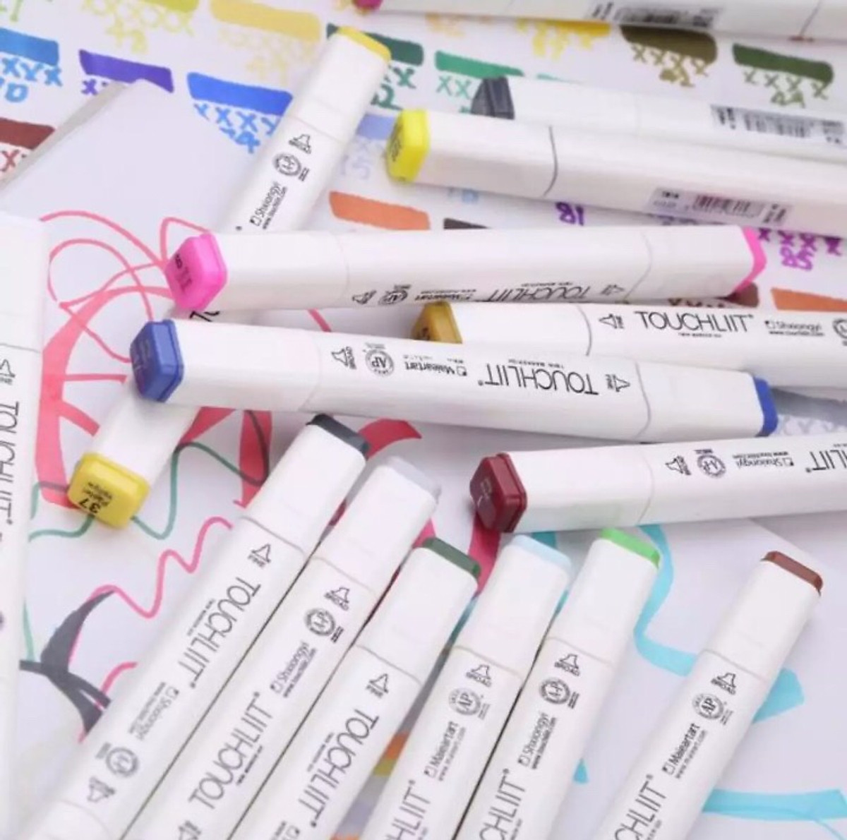 Bút Marker Touchliit6 cây Lẻ nhắn shop chọn màu