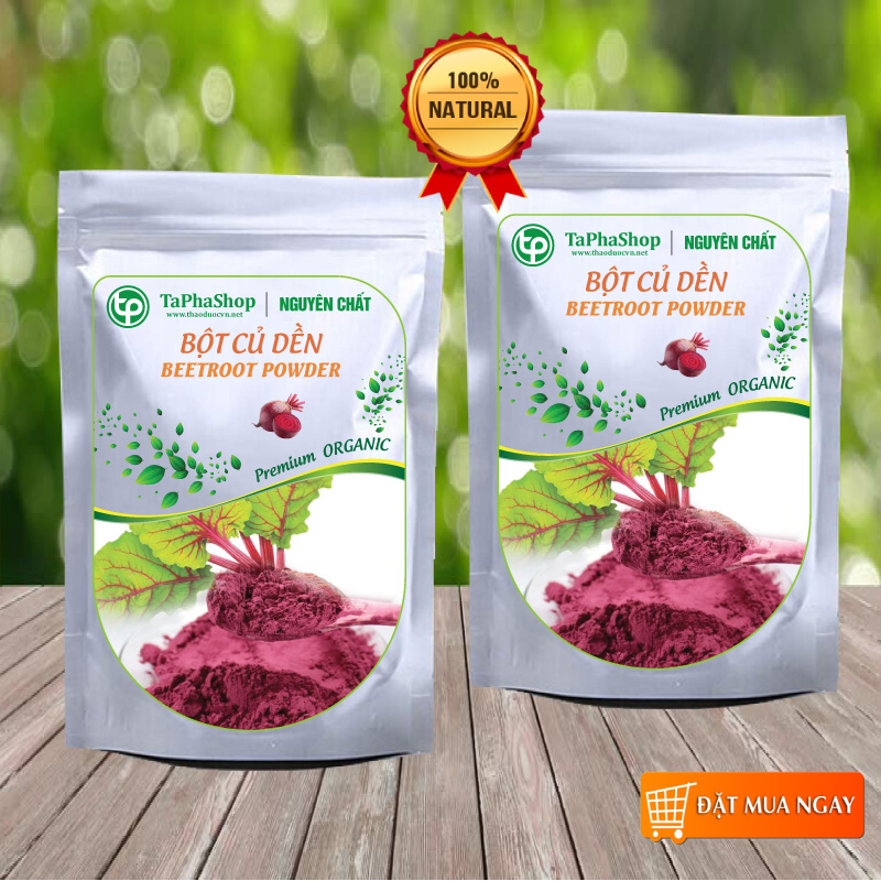 Bột củ dền đỏ nguyên chất Tấn Phát 200g